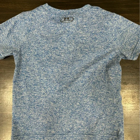 Under Armour Toddler baby boys tshirt Blue Logo Size 24M - Picture 2 of 4